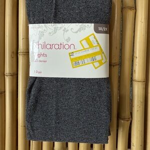 Xhilaration Charcoal Tights NEW